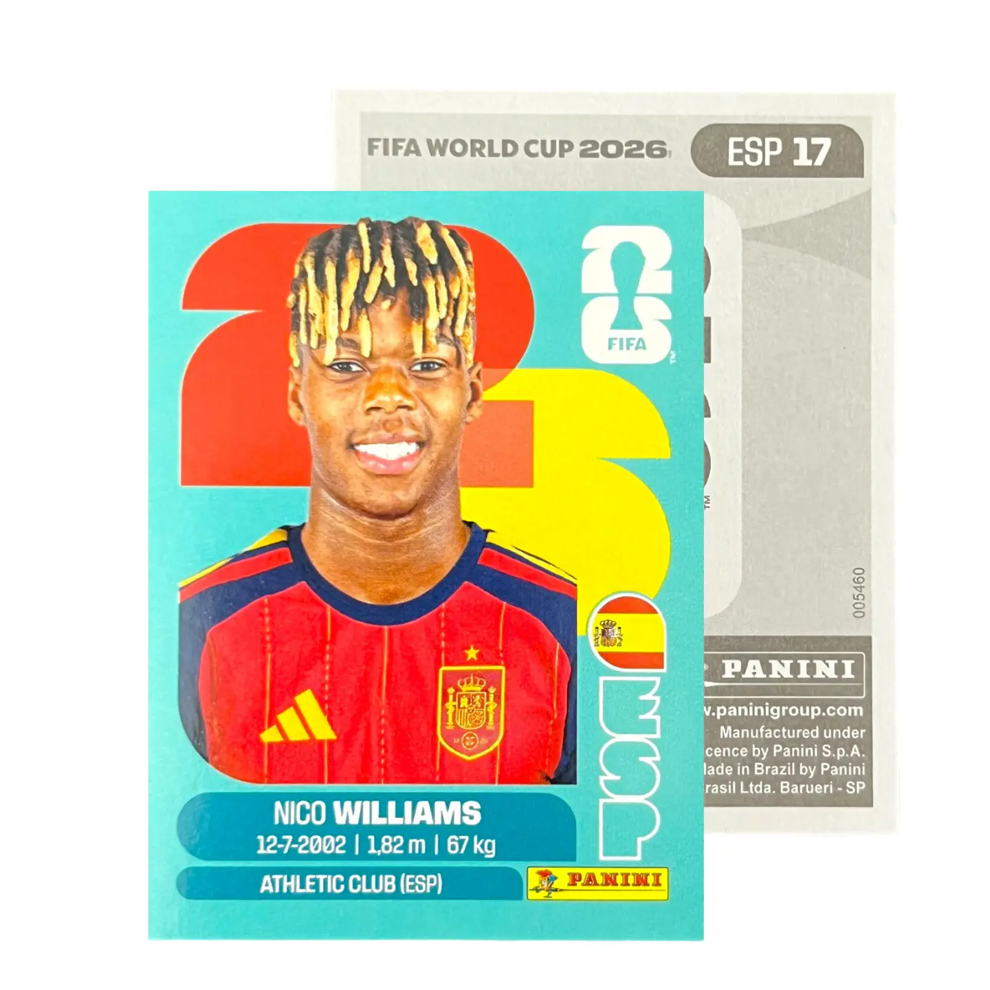 Láminas Selección España Panini Copa Mundial Fifa 2026 17
