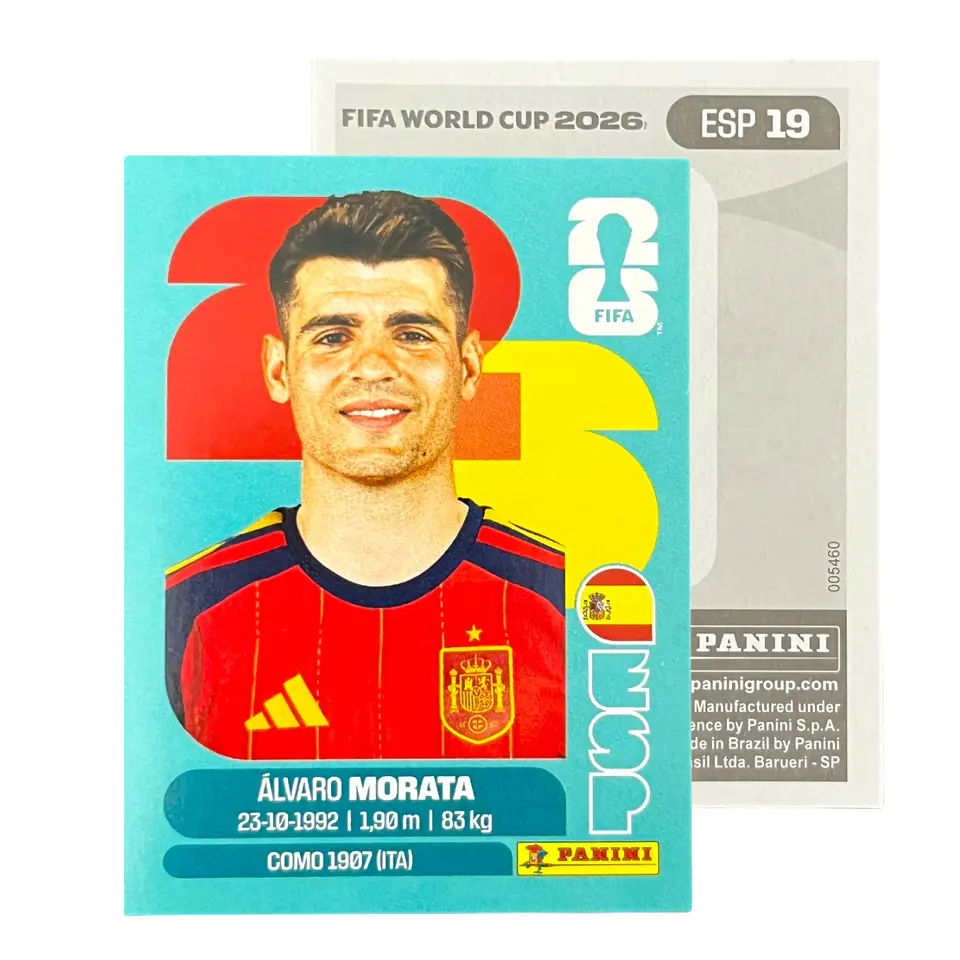 Láminas Selección España Panini Copa Mundial Fifa 2026 19