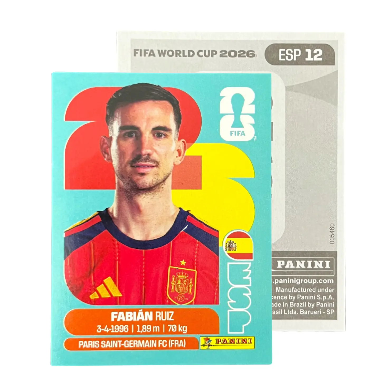 Láminas Selección España Panini Copa Mundial Fifa 2026 12
