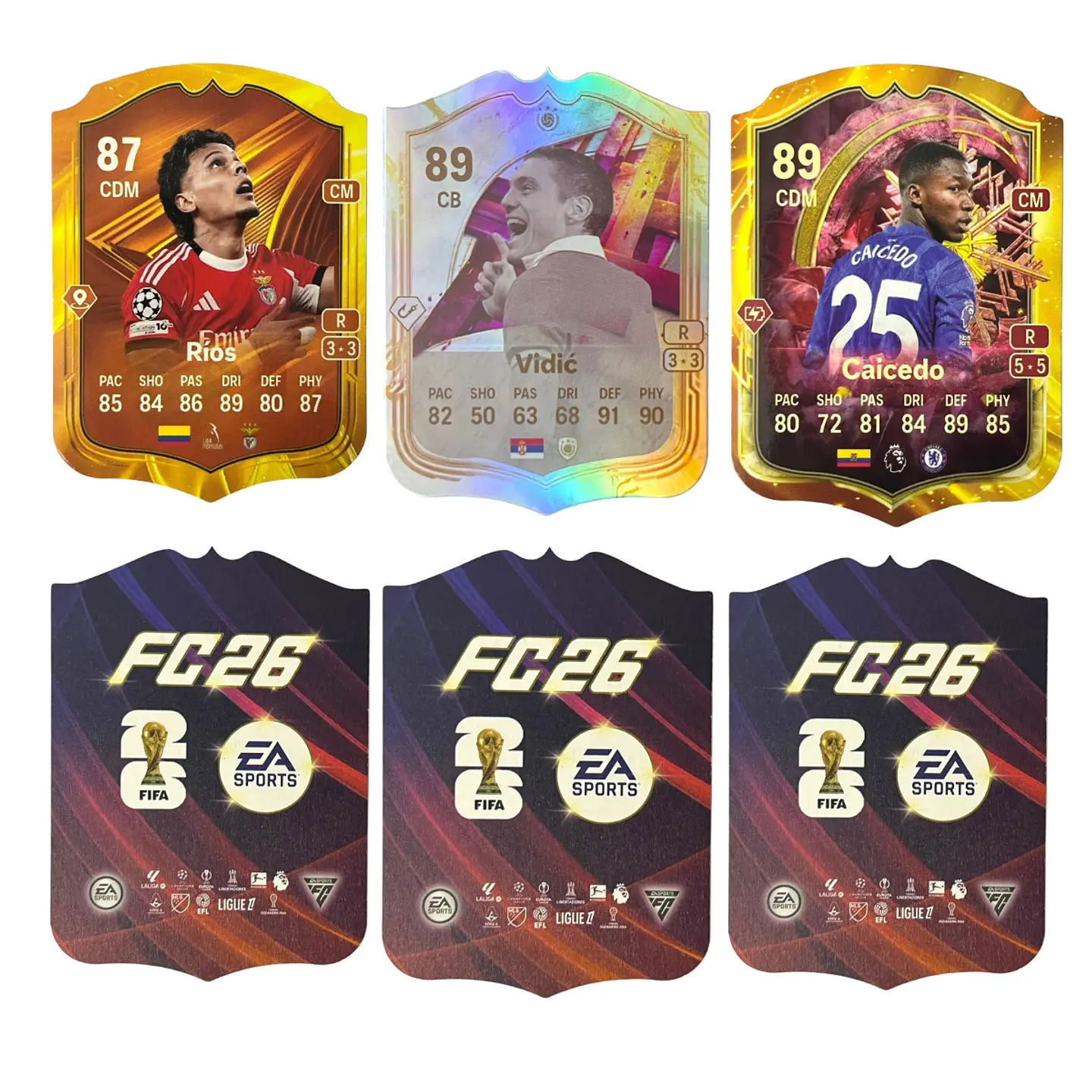 150 Cartas Fútbol Fc26 World Cup Edition Coleccionables 5