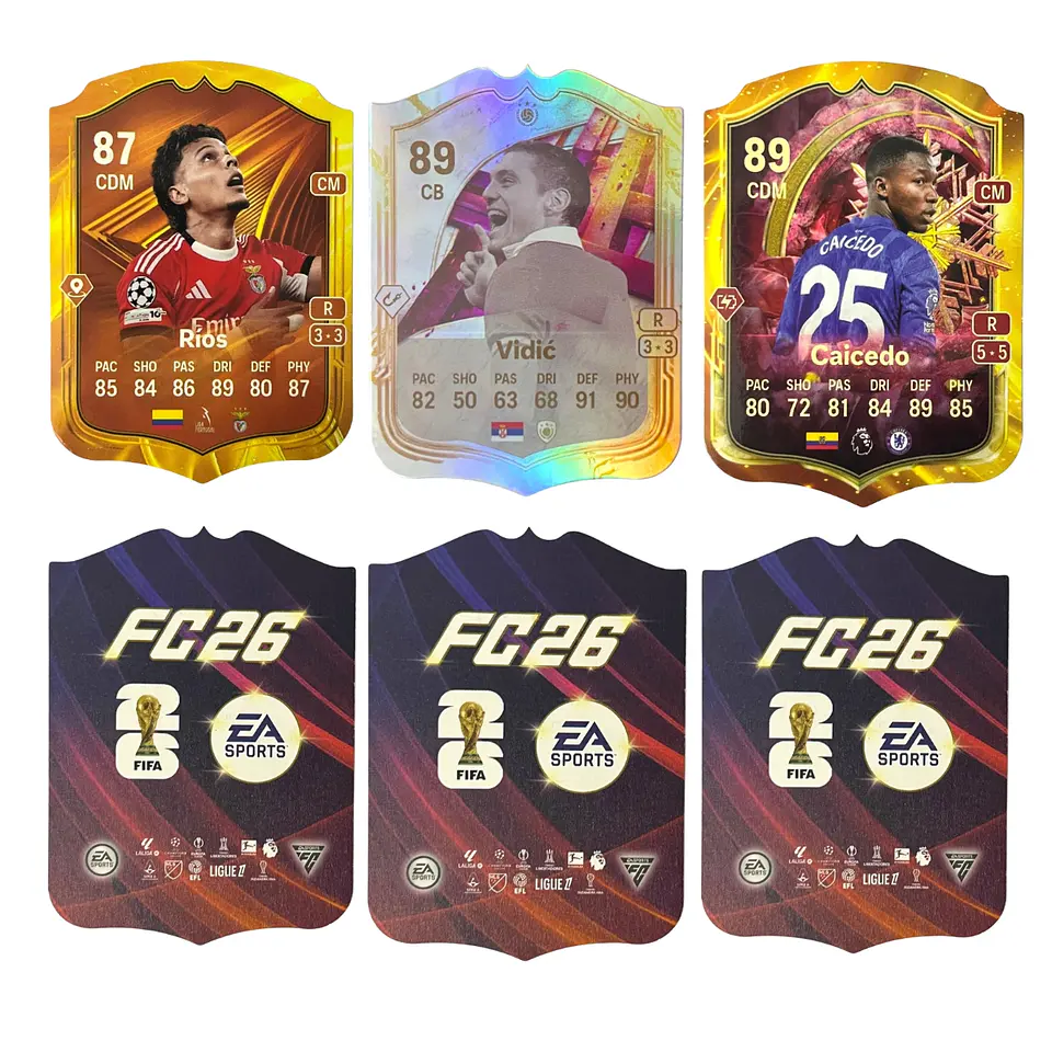 150 Cartas Fútbol Fc26 World Cup Edition Coleccionables 5