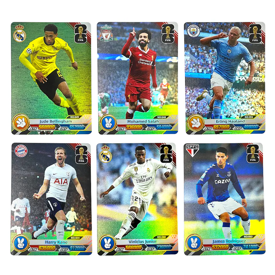 Caja De Cartas Fútbol FIFA Star Card Coleccionables 4