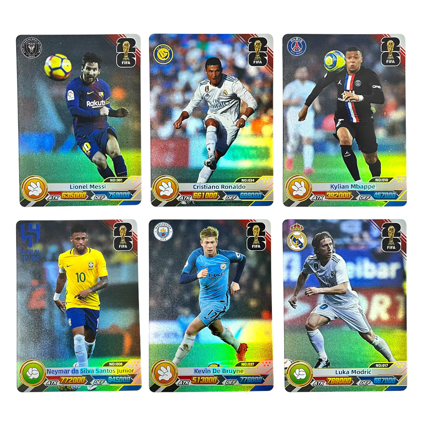 Caja De Cartas Fútbol FIFA Star Card Coleccionables 3