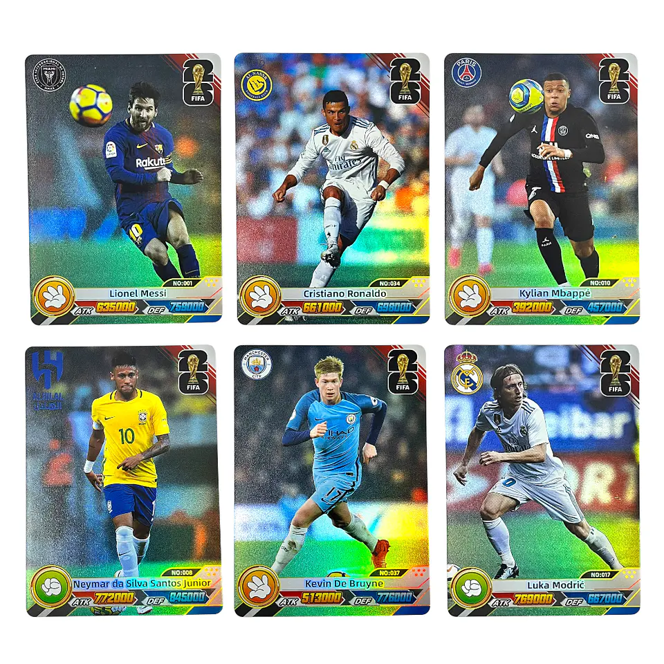 Caja De Cartas Fútbol FIFA Star Card Coleccionables 3