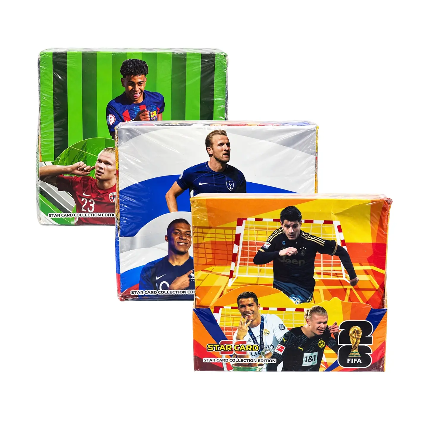 Caja De Cartas Fútbol FIFA Star Card Hologramas Coleccionables 2