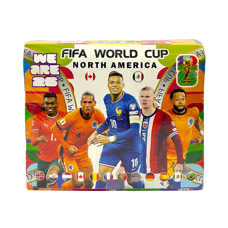 Caja Cartas Fútbol Fifa World Cup 2026 Coleccionables 2