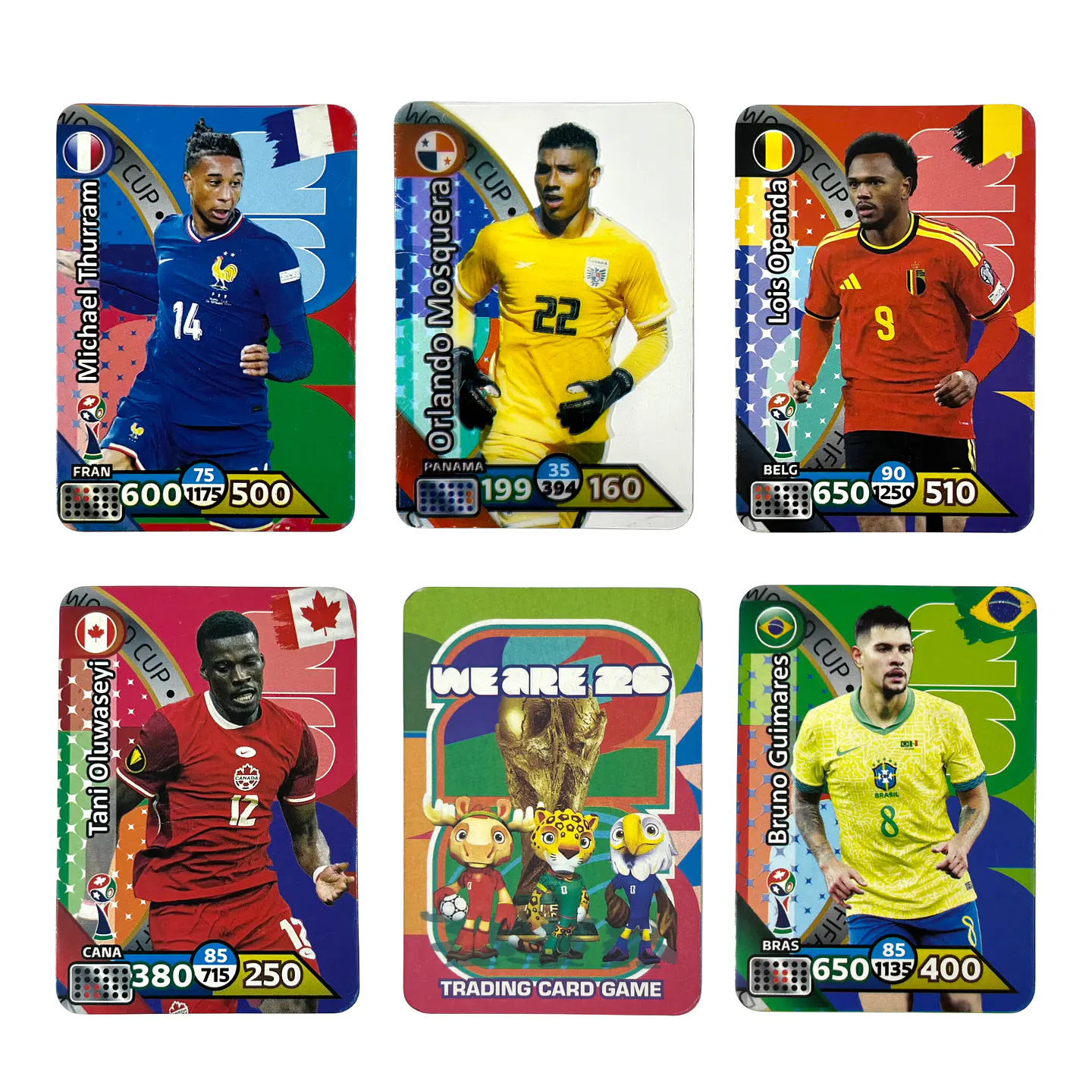 Caja Cartas Fútbol Fifa World Cup 2026 Coleccionables 4