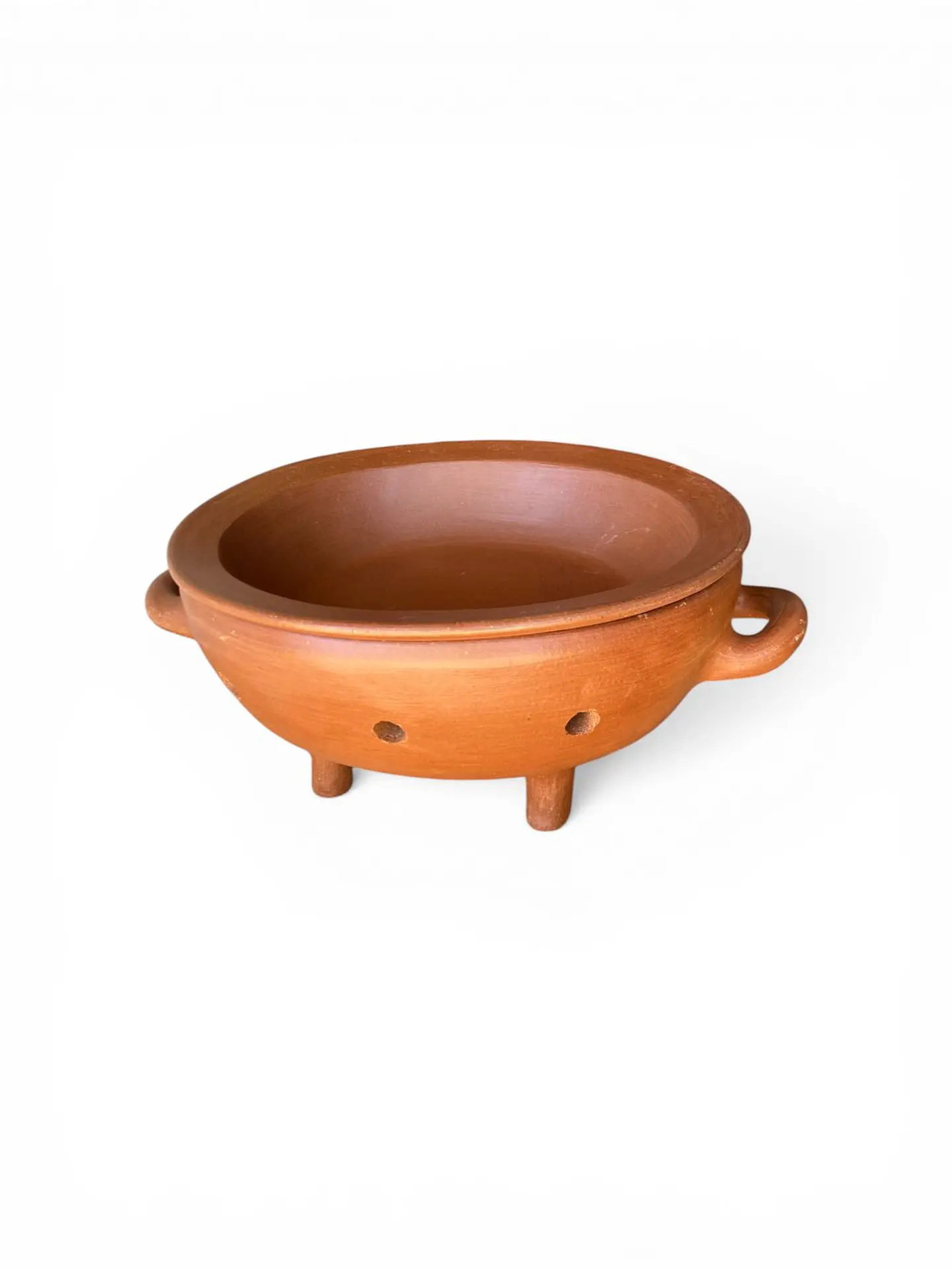 Parrillero mediano de greda hecho a mano 2