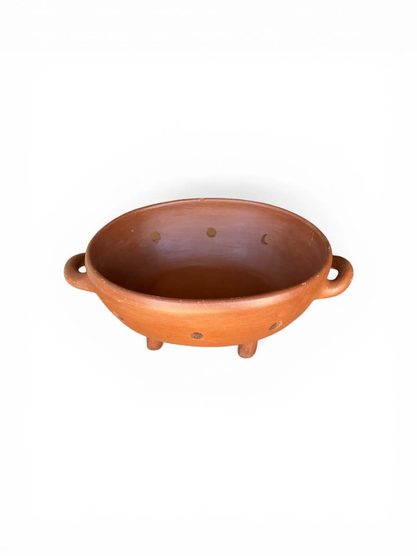 Parrillero mediano de greda hecho a mano 3