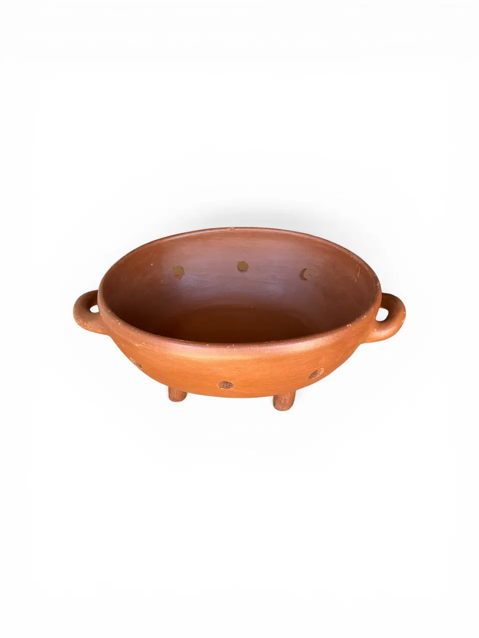 Parrillero mediano de greda hecho a mano 3