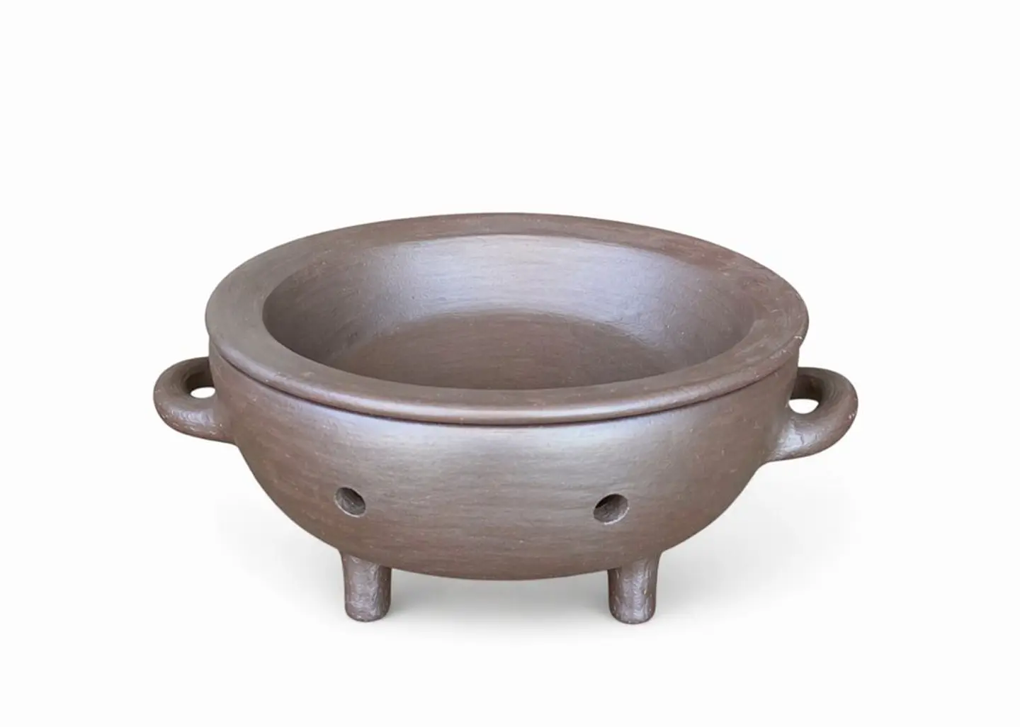 Parrillero mediano de greda hecho a mano 2