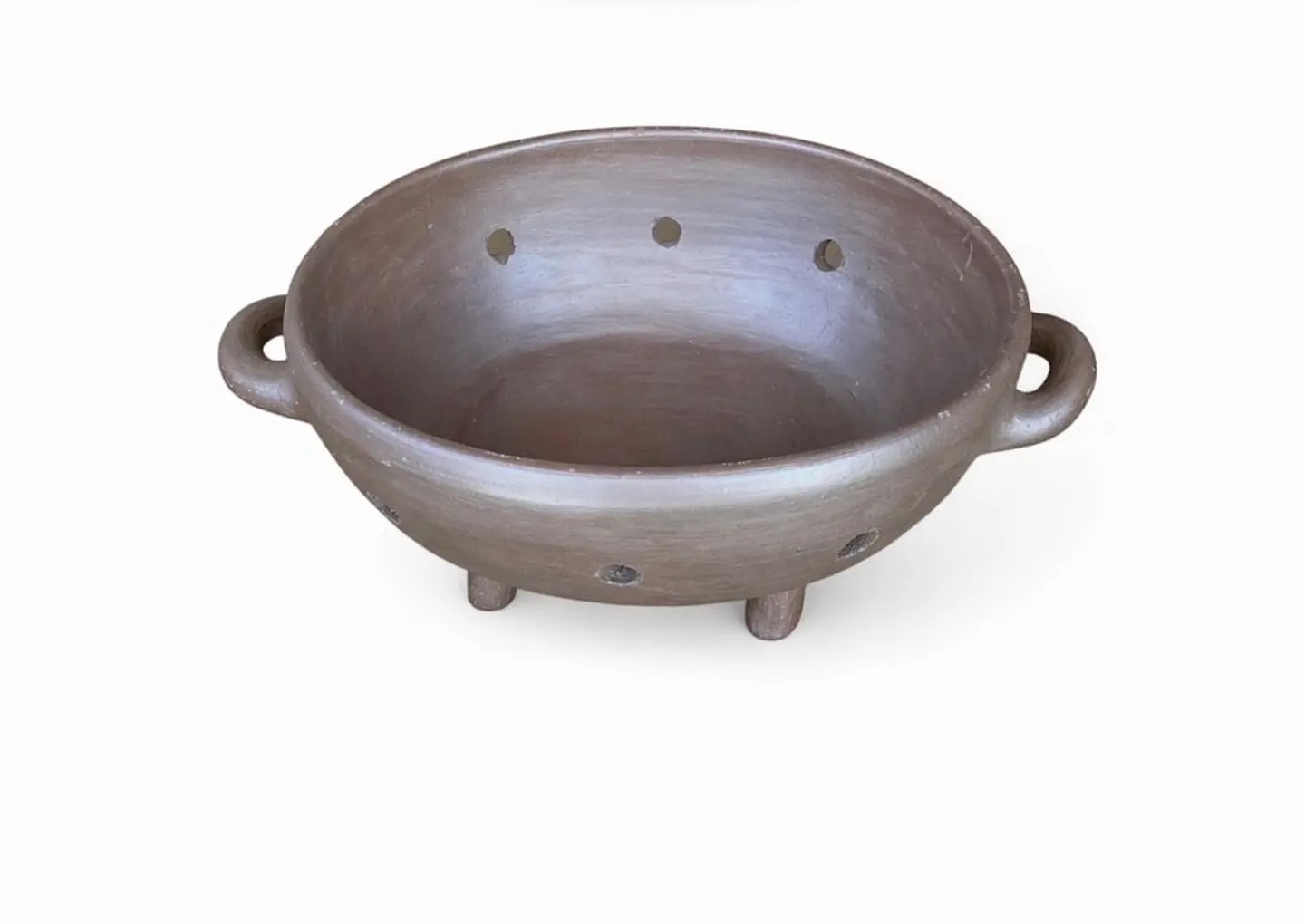 Parrillero mediano de greda hecho a mano 3