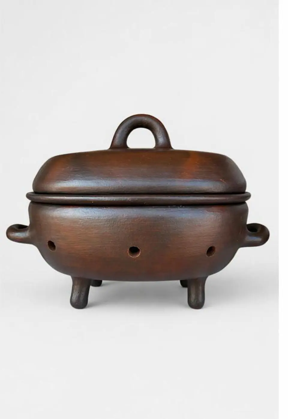 Parrillero grande de greda hecho a mano  1