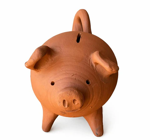 Chancho de alcancía grande 
