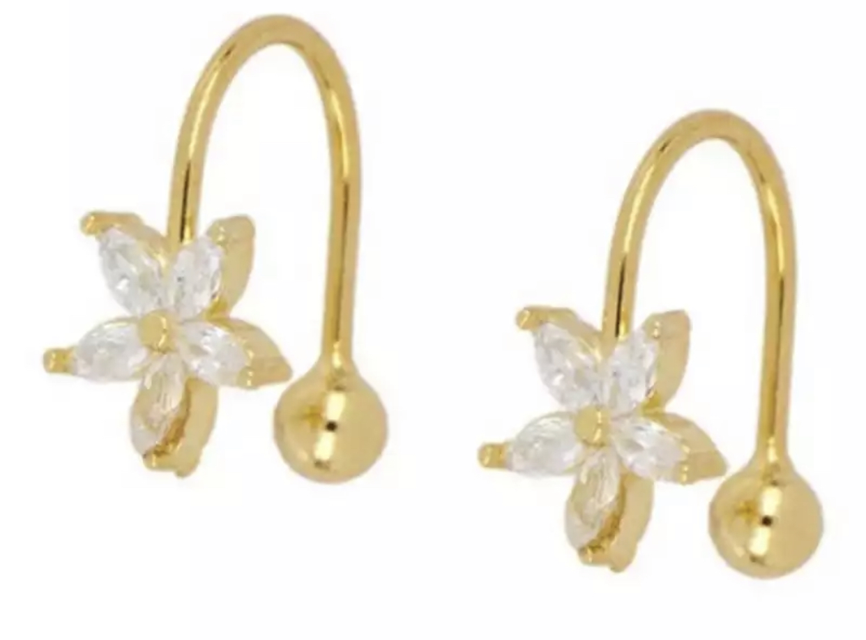 Clip Rose Dorado