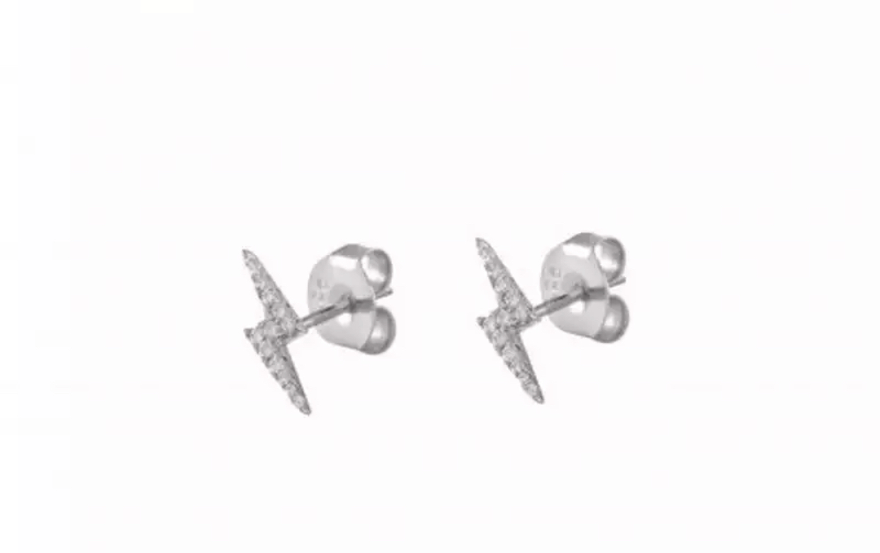 ARO GOZLER GRANDE PLATA 925 - Plateado