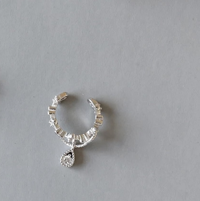 Clip boho plata