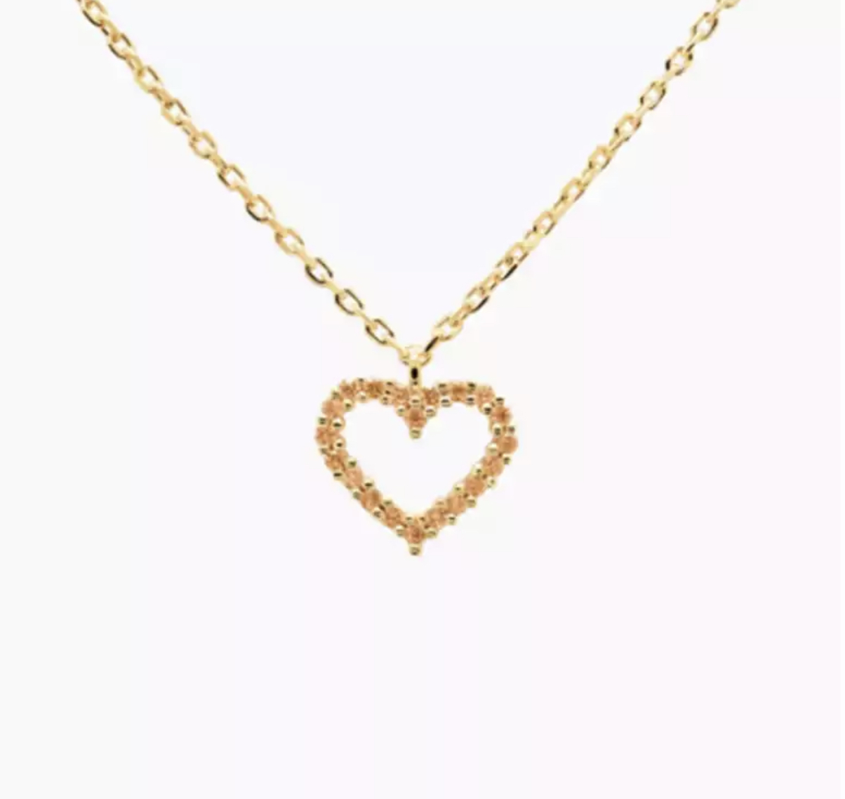 Collar Love champaña