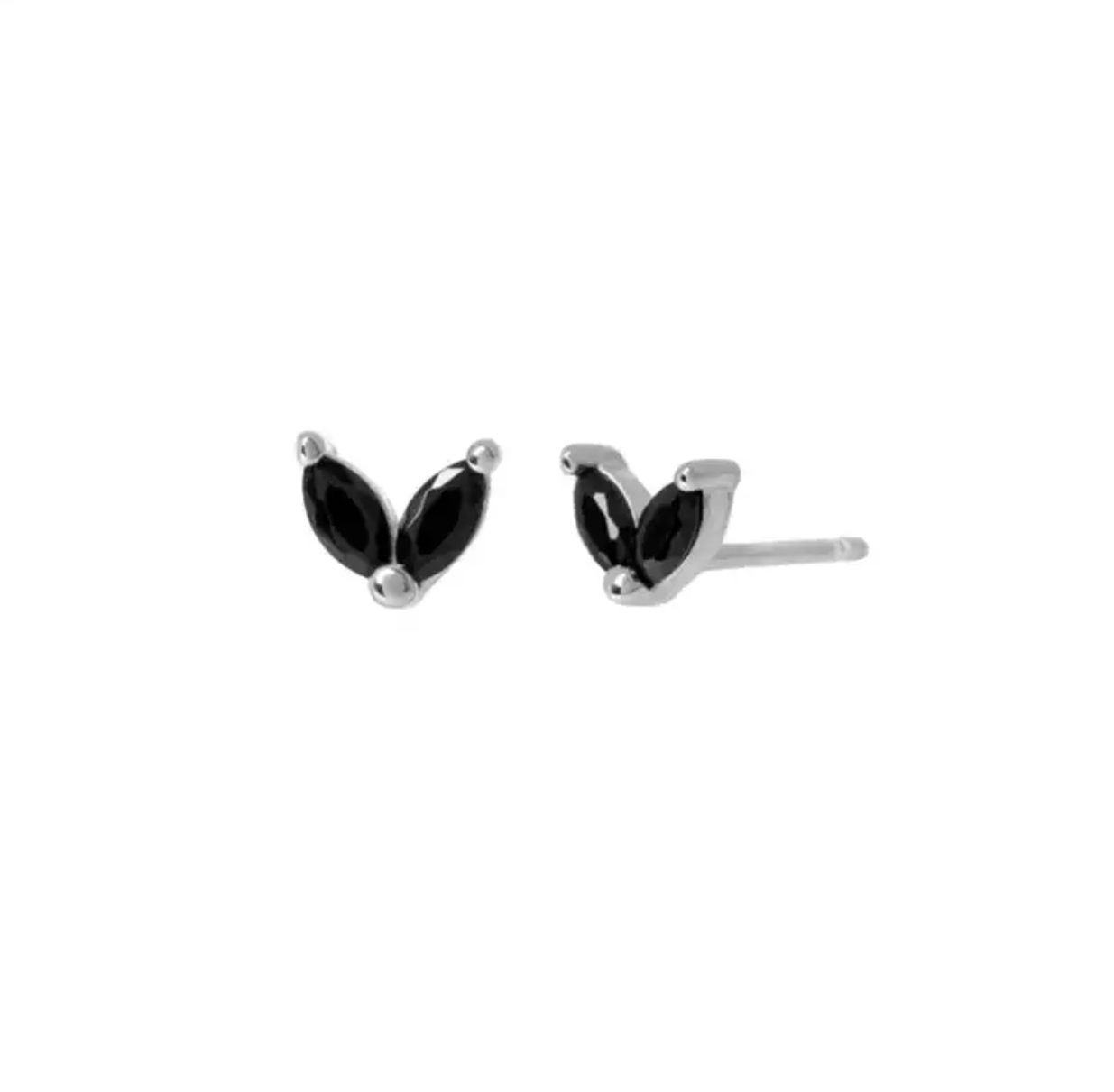 Aro Duo negro silver