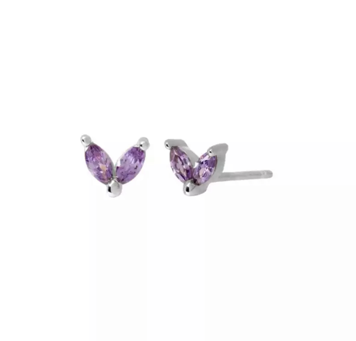 Aro Duo Lavanda silver