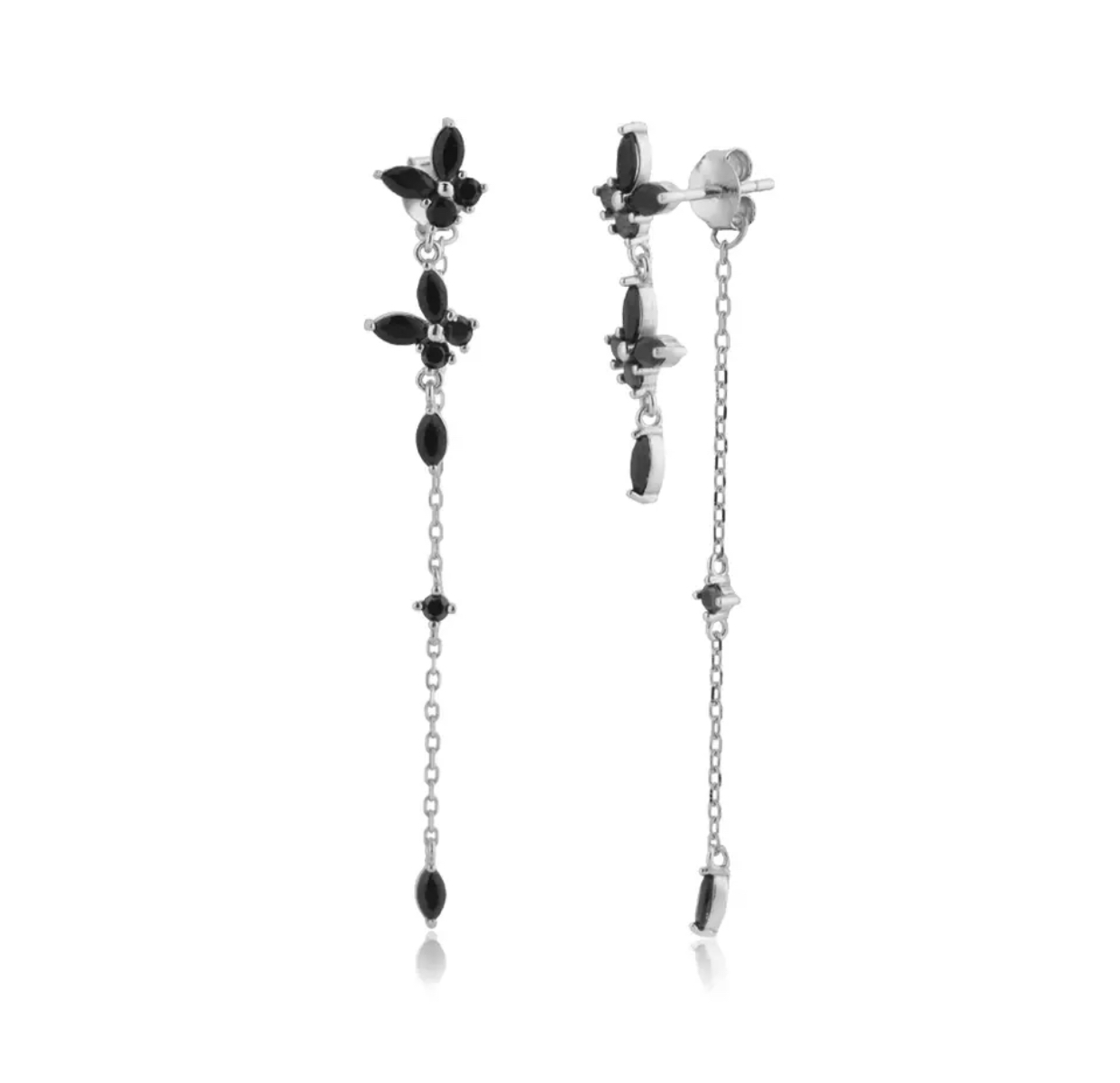 Aro Catalina plata black