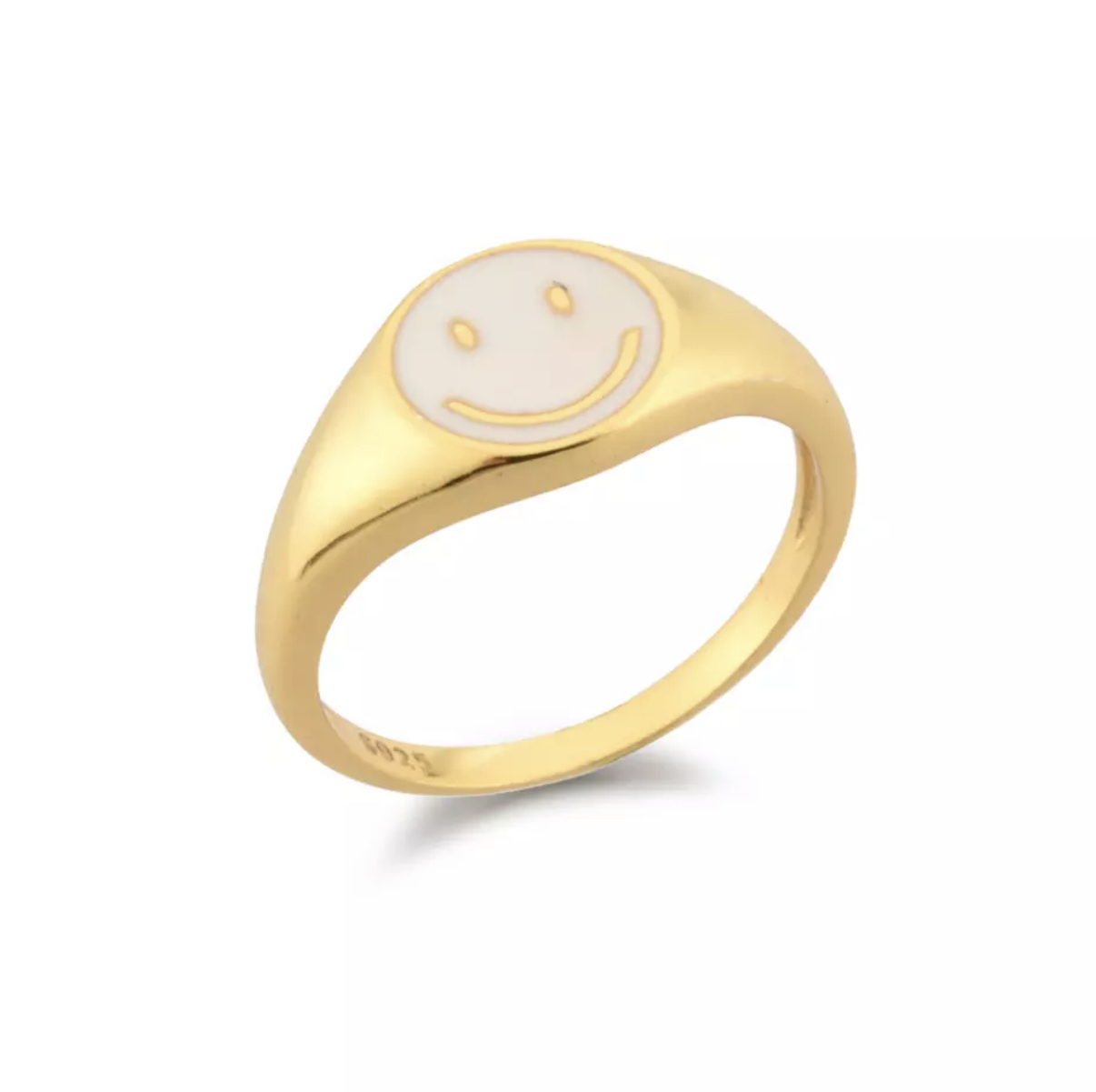 Anillo Smile white