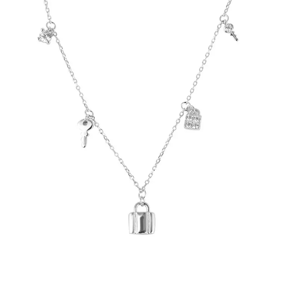 Collar Lock silver