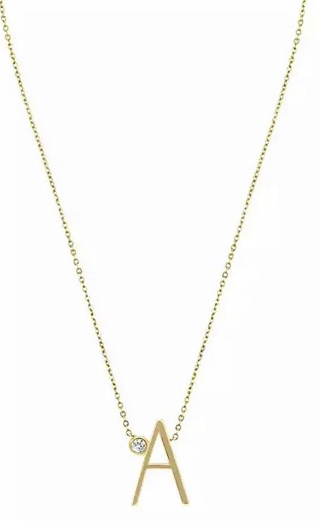Collar Alphabet Gold