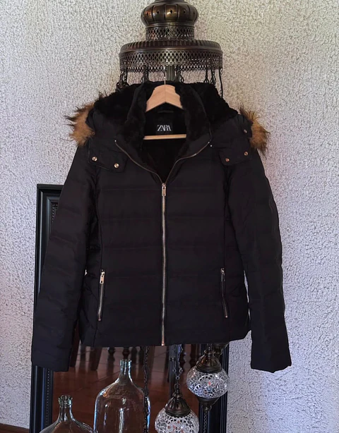Parka Zara PLUMA 