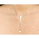 Collar Rosario Cola De Topo Plata Fina 925  2