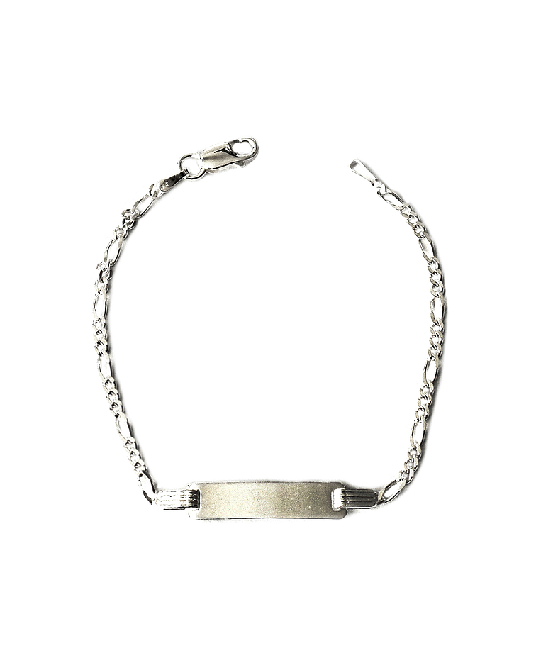 Pulsera Piocha Niño Plata Fina 925 