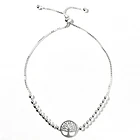Pulsera Árbol De La Vida Bolitas Plata Fina 925 1