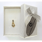 Colgante Corazón Detente Pequeño Enchapado Oro 18 K 2