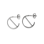 Aros Argolla Barra 18mm Plata Fina 925 1