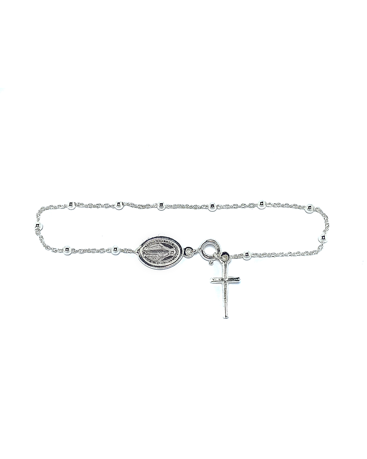  Pulsera Denario Plata Fina 925