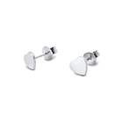 Aros Corazón Mini Plata Fina 925 1