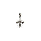 Colgante Flor De Lis Plata Fina 925 1