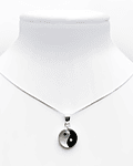 Collar Yin-Yang Plata Fina 925 45CM