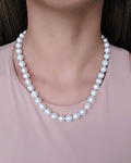 Collar Perlas 10mm Shellpearl Nácar Blanco
