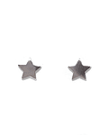 Aros Estrellas 8mm Plata Fina 925