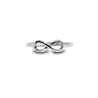 Anillo Infinito Plata Fina 925 2