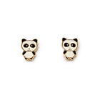 Aros Panda Enchapado Oro 18K 1