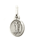 Colgante Medalla San Expedito Mini Plata Fina 925