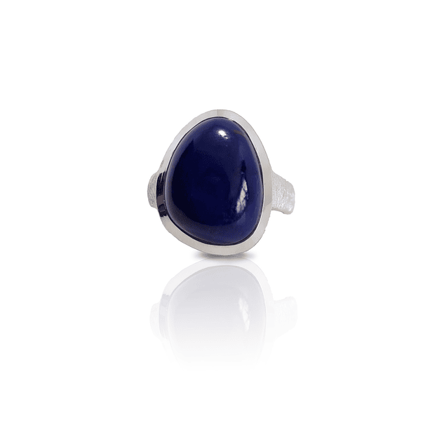 Anillo Darsha Lapislázuli Plata Fina 925