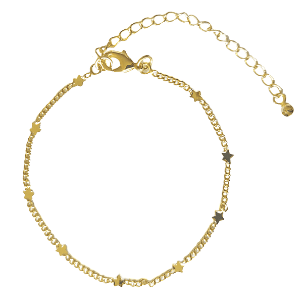 Pulsera Estrella Mini Enchapado Oro 18K