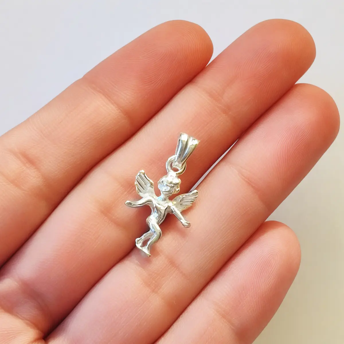 Colgante De Plata 925 Ángel Calado - Venta Mayorista De Joyería