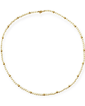 Collar Perlas 3mm Shellpearl Enchapado Oro 18K