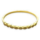 Pulsera Esclava Óvalos Circón Enchapado Oro 18K 1