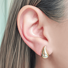 Aros Gota Adriana Enchapado Oro 18K 2