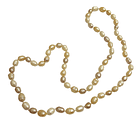 Collar Perlas De Río Rosadas Nudos 4